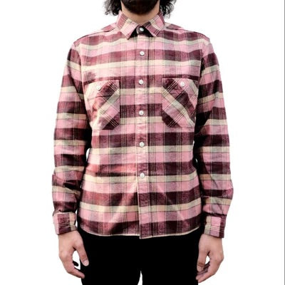 Red 5735 Heavyweight Check Flannel Shirt