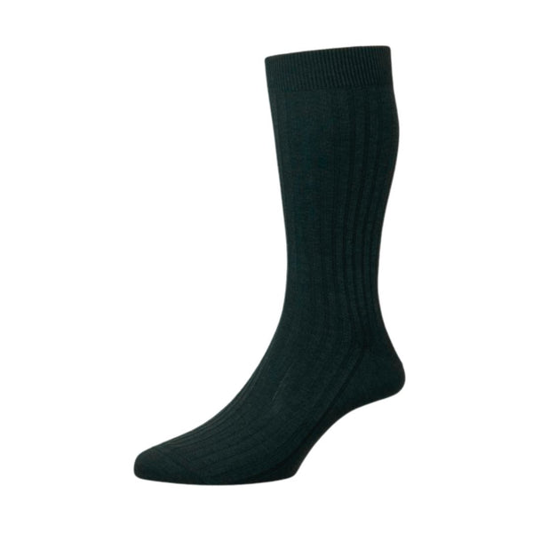 Tartan Laburnum Fine Merino Wool Socks