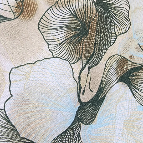 Desert Abstract Hibiscus Cotton S/S Shirt
