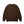 Chocolate Brown Classic Cotton Fleece Crewneck Sweatshirt