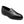 Black Grain Imperial  Leather Penny Loafers