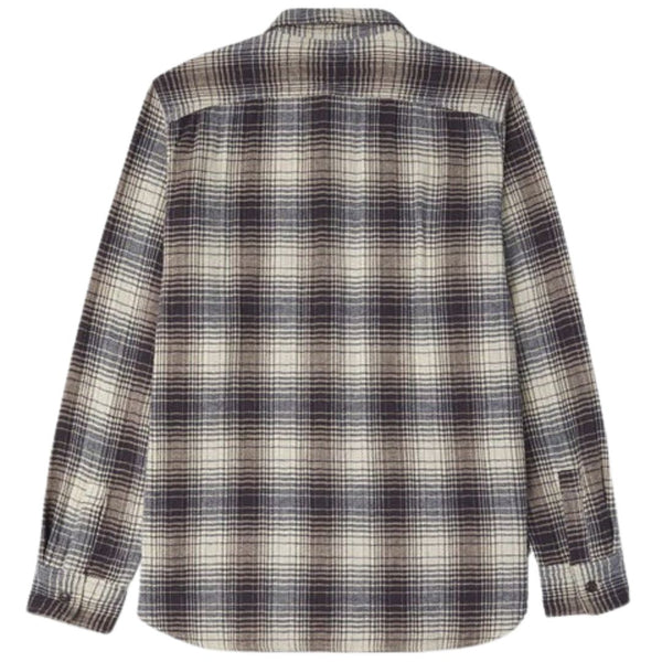 F3510 Navy Heavy Nel Flannel Work Shirt