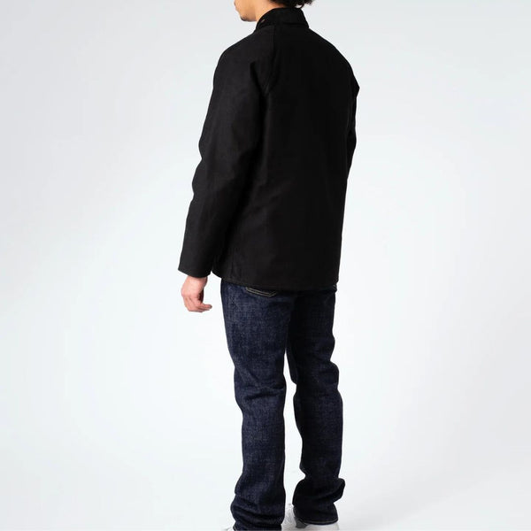 Black Moleskin Riding Jacket