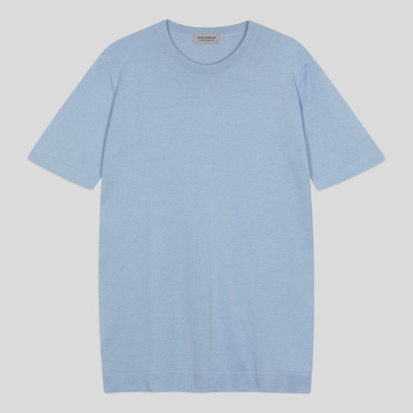 Mirage Blue Lorca Sea Island Cotton T-Shirt