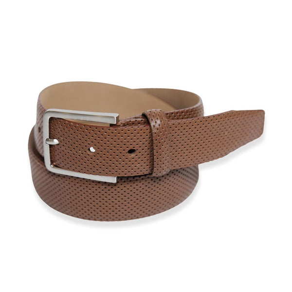 Chili Perforated Leather Belt