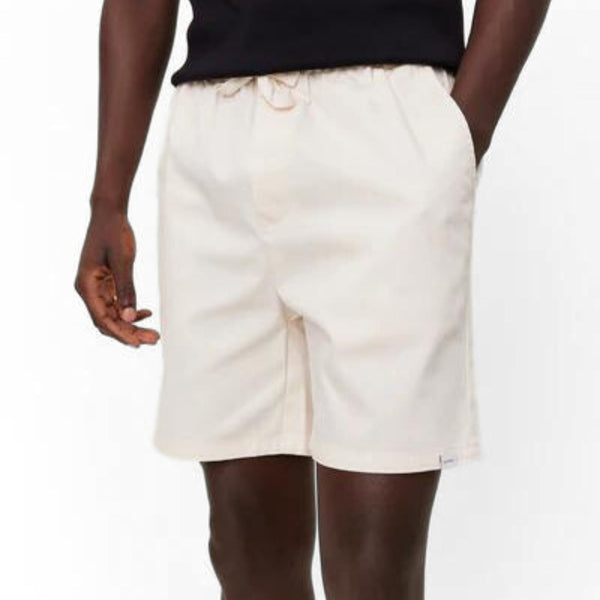 Light Ivory Cotton Otto Shorts