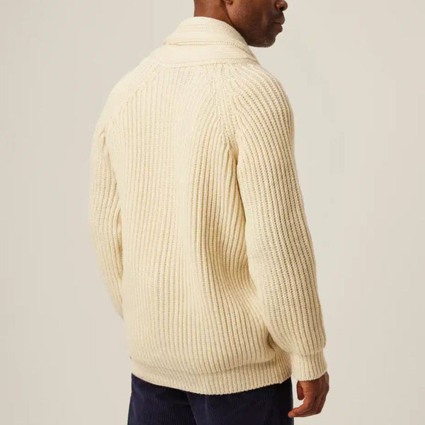 Ecru Wilkinson Merino Wool Shawl Cardigan