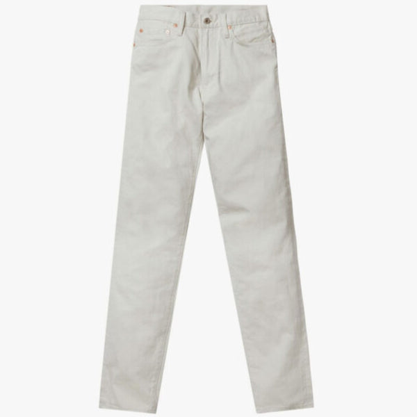 Ivory Bedford Cord Cotton Trouser