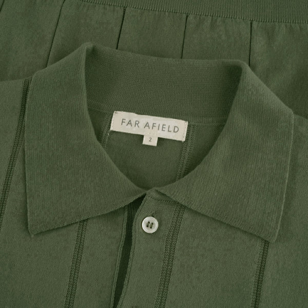 Olive Green Jacobs Cotton Knitted Polo