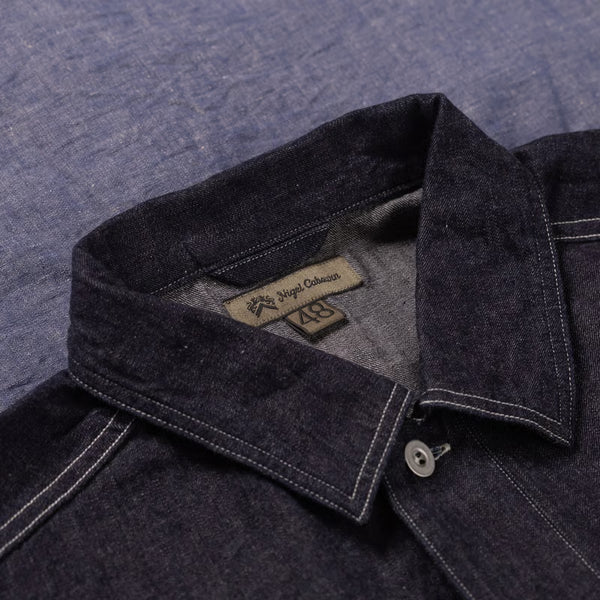 Indigo Type 2 Utility Cotton Shirt