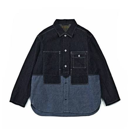 Indigo Type 2 Utility Cotton Shirt