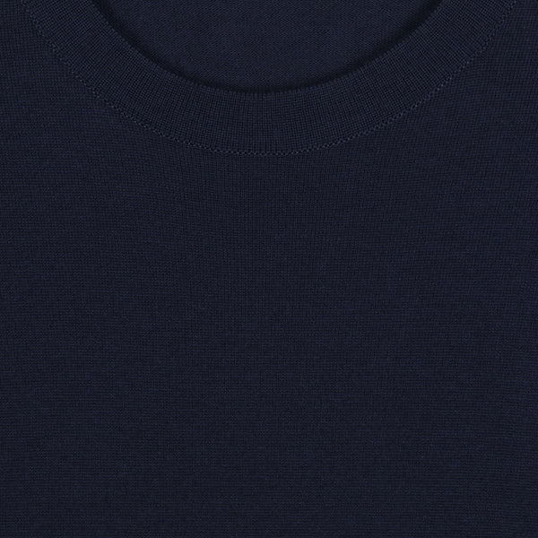 Navy Lorca Sea Island Cotton T-Shirt