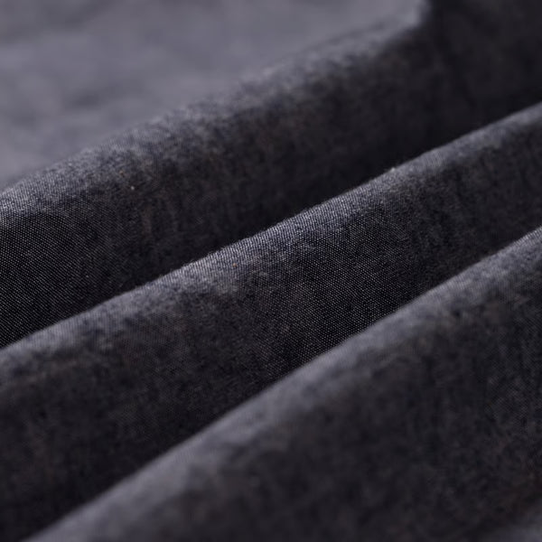 Indigo Chambray Medical Cotton Shirt