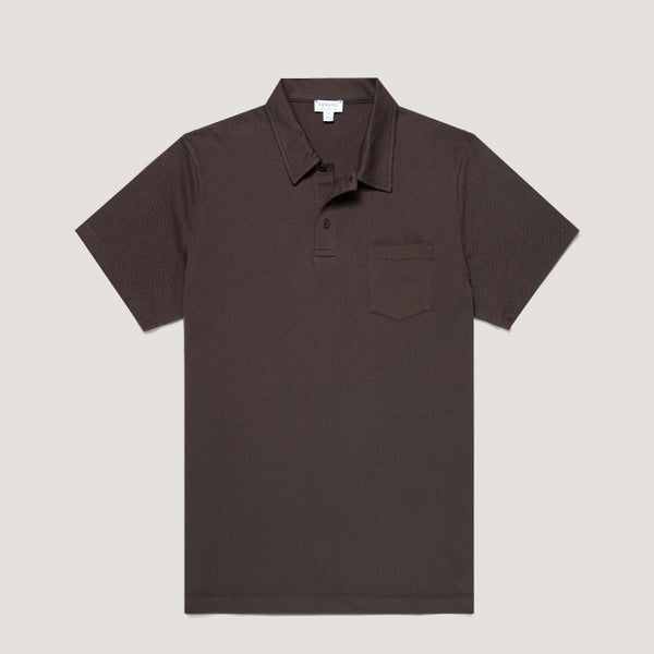 Dark Chocolate Riviera Polo Shirt