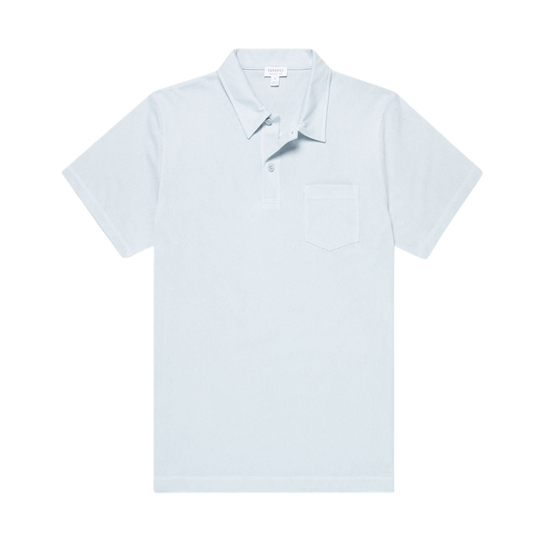 Pastel Blue Riviera Polo Shirt