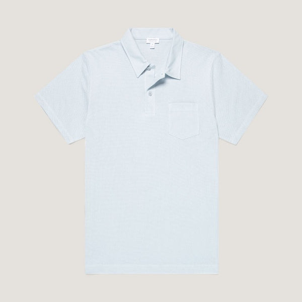 Pastel Blue Riviera Polo Shirt