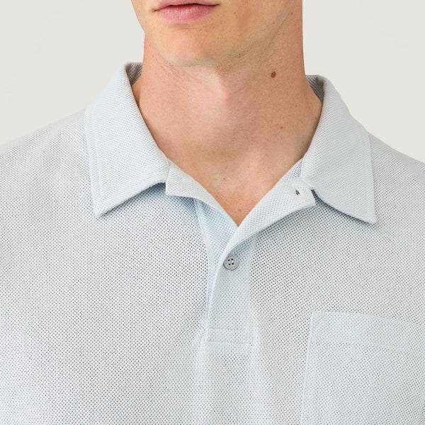 Pastel Blue Riviera Polo Shirt