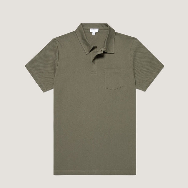 Khaki Riviera Polo Shirt