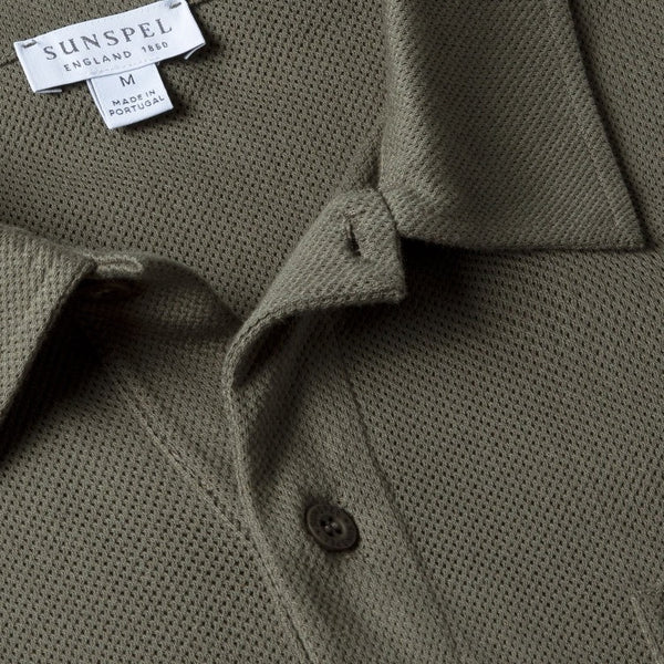 Khaki Riviera Polo Shirt