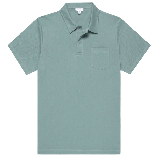 Steel Green Riviera Polo Shirt