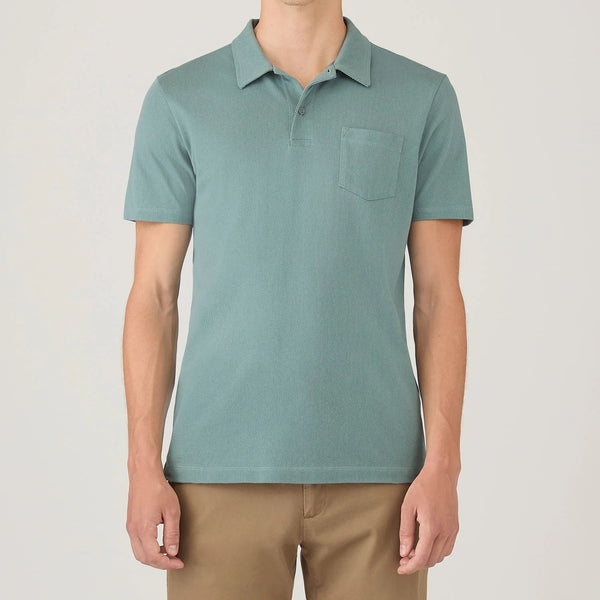Steel Green Riviera Polo Shirt