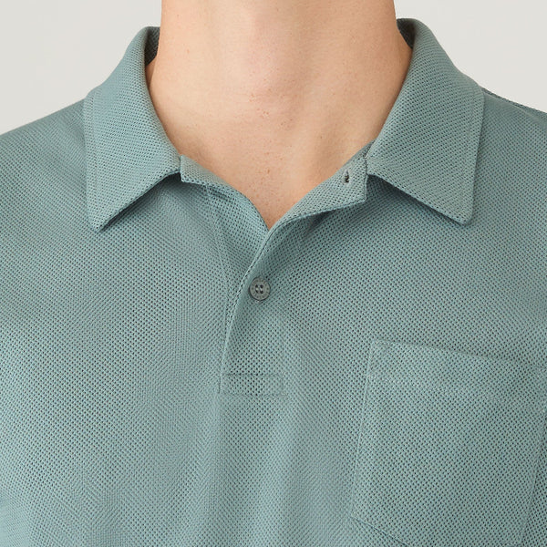 Steel Green Riviera Polo Shirt
