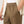 Dark Cedar Cotton Linen Drawstring Shorts