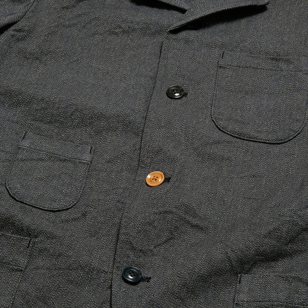 Black OR-4012 Sack Cotton Jacket