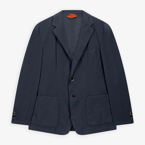 Navy Borgo Cotton Jacket