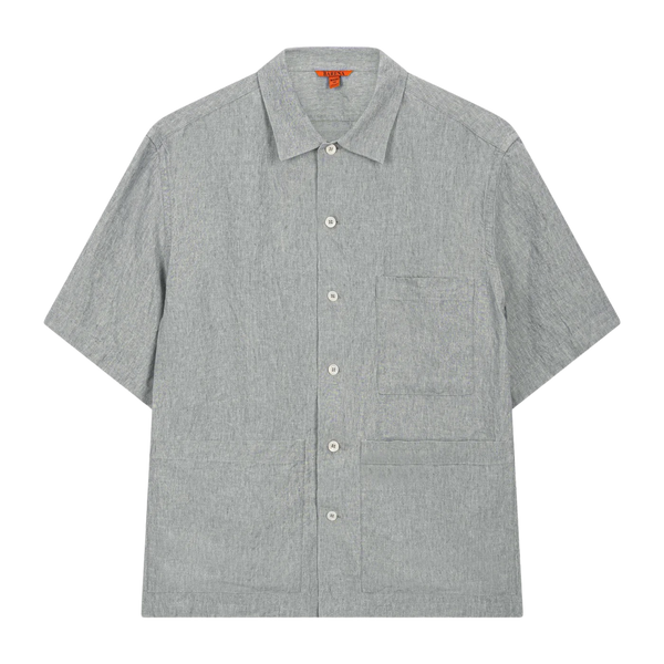 Acqua Donde Linen Chambray S/S Shirt
