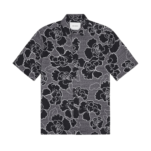 Black Charlie Poppy AOP SS Shirt
