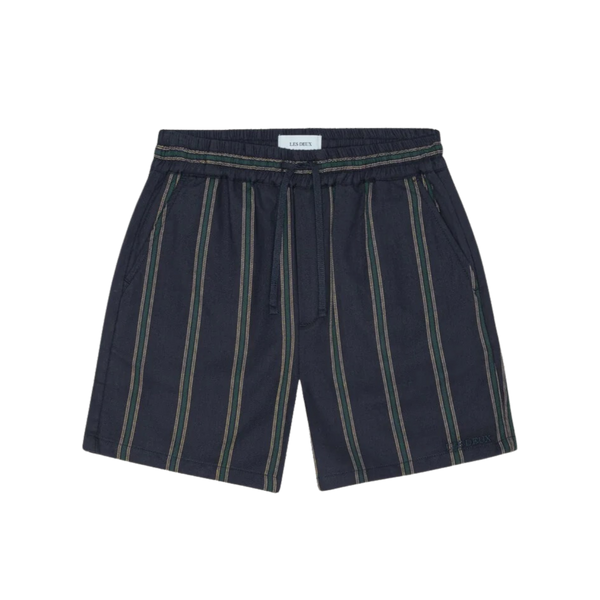 Dark Navy Lawson Stripe Shorts