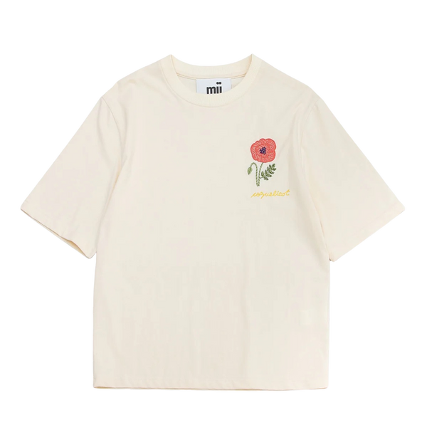 Chaux Samuel Hand Embroidered Cotton T-shirt