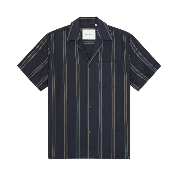 Dark Navy Lawson Stripe SS Shirt