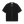 Black Square Knitted Cotton S/S Shirt