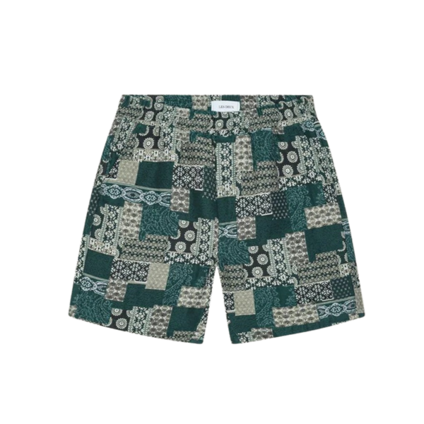 Sea Moss Green Otto Jacquard Shorts