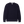 Navy Merino Wool Basketweave Crewneck Sweater