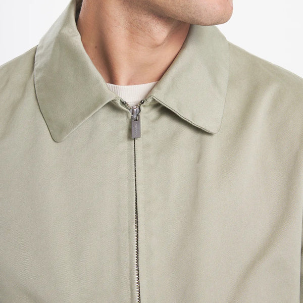 Salvia Magan Cotton Blouson Zip Coat