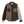 Mole Brown Wool Colourblock Overshirt