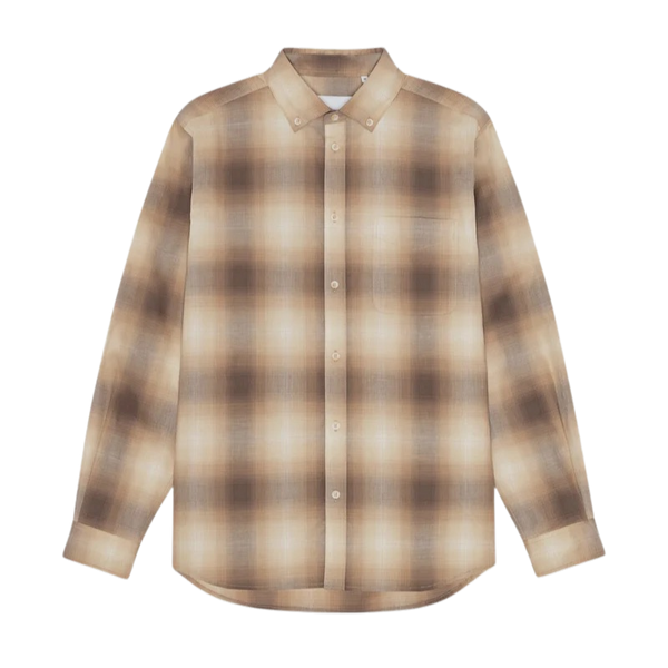Dark Sand Kent Shadowcheck Shirt