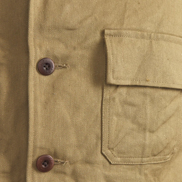 Beige OR-4332 Cotton Sack Jacket