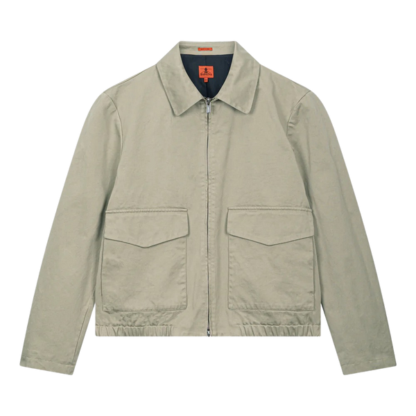 Salvia Magan Cotton Blouson Zip Coat