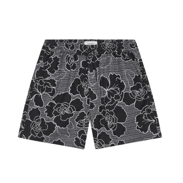 Black Charlie Poppy AOP Shorts