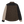 Mole Brown Wool Colourblock Overshirt