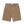 Dark Cedar Cotton Linen Drawstring Shorts