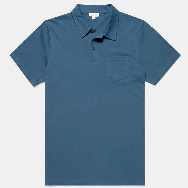 Teal Riviera Polo