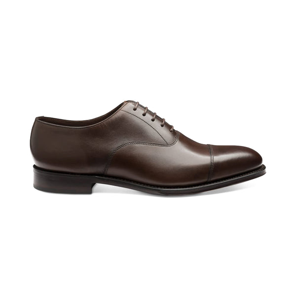 Aldwych Brown Burnished Cap-toe Oxford Shoes - Sydney's, Toronto, Bespoke Suit, Made-to-Measure, Custom Suit,