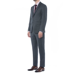 Charcoal Flannel Suit - Sydney's, Toronto, Bespoke Suit, Made-to-Measure, Custom Suit,