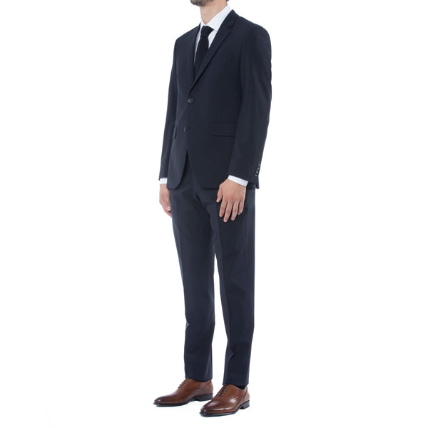 Navy Technical Wool Suit - Sydney's, Toronto, Bespoke Suit, Made-to-Measure, Custom Suit,