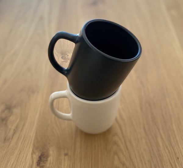 White Ceramic Mug, 10oz